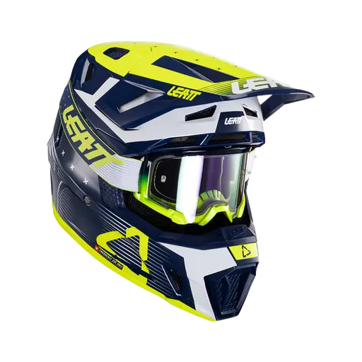 leatt motorcycle gear Leatt Moto 7.5 V24 Helmet Large Blue