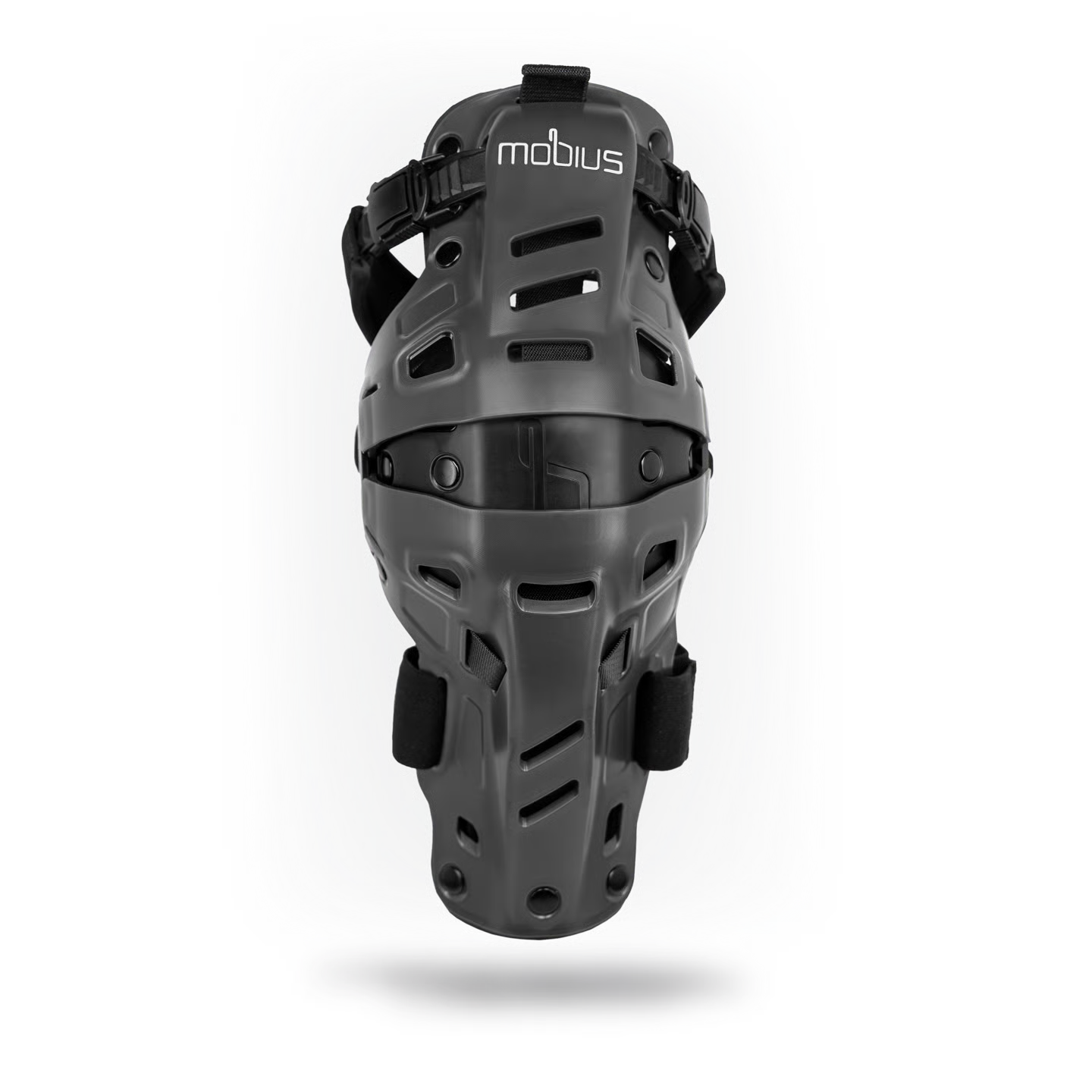 mobius gear Mobius X8H Hybrid Knee Support Gray/Black / L/XL