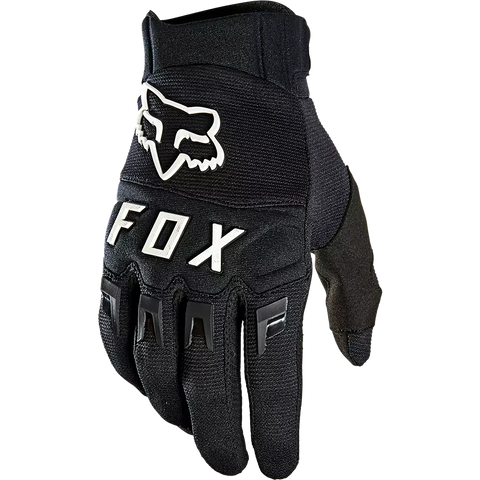 Fox DirtPaw Gloves - Vamoose Gear Apparel Black/White / Small