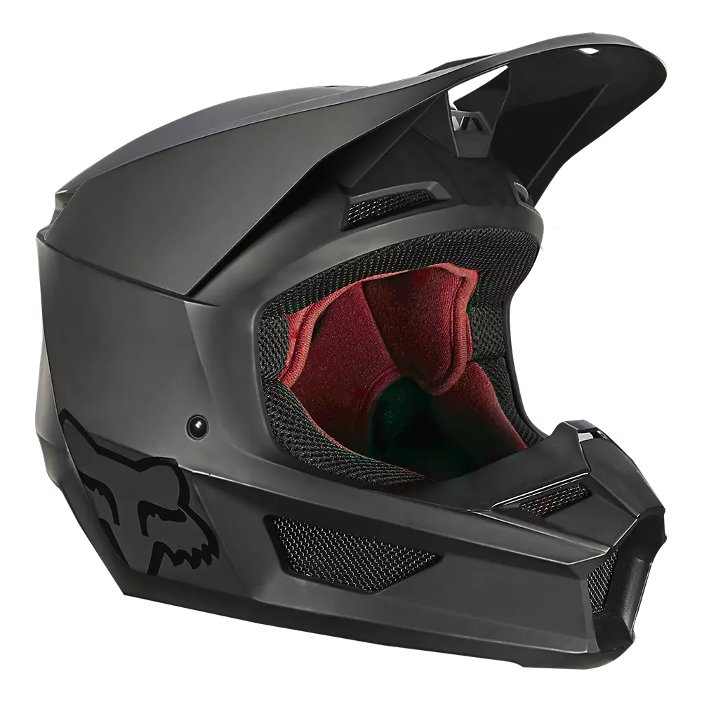 fox racing motorcycle helmet V1 TOXSYK DOT/ECE BLK World of Powersports V3 RS Infinite Helmet