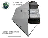 OVS Nomadic Awning 180 - Dark Gray Cover With Black Cover Universal - Vamoose Gear