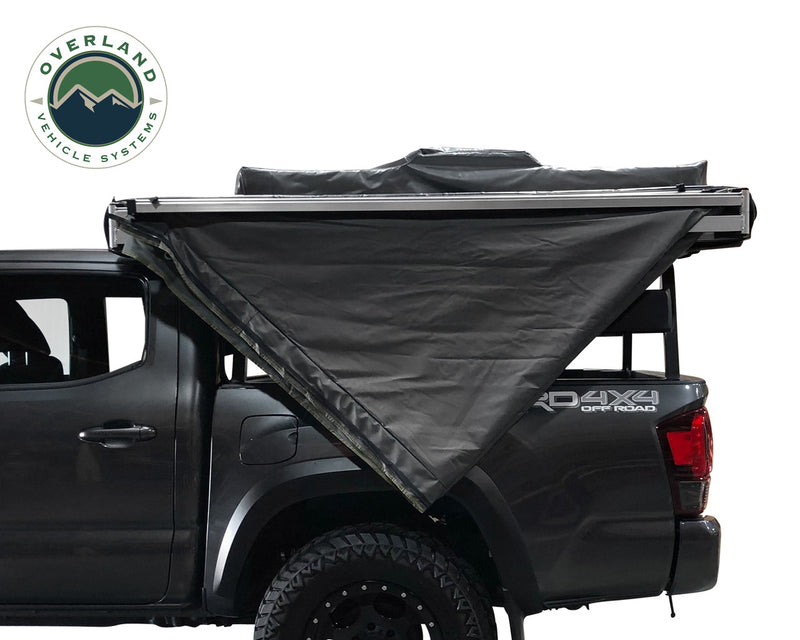 Load image into Gallery viewer, Overland Vehicle Systems 270 Driver Side Awning With Bracket Kit For Mid - High Roofline Vans - Vamoose Gear
