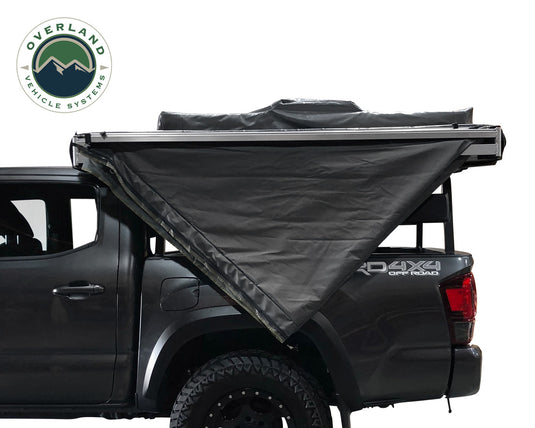 Overland Vehicle Systems 270 Driver Side Awning With Bracket Kit For Mid - High Roofline Vans - Vamoose Gear