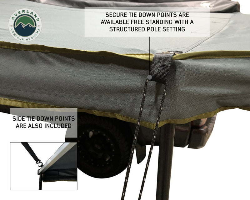 Load image into Gallery viewer, Nomadic 270 LT Awning - Passenger Side 19569907- Dark Gray Cover With Black Cover Universal - Vamoose Gear
