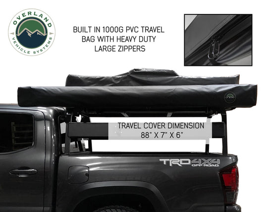 Overland Vehicle Systems 270 Driver Side Awning With Bracket Kit For Mid - High Roofline Vans - Vamoose Gear