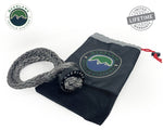 Combo Pack Soft Shackle 5/8" With Collar 44,500 lb. and Recovery Ring 6.25" 45,000 lb. Black - Vamoose Gear