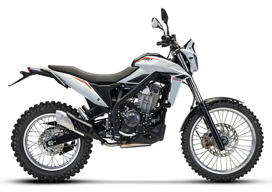 2026 Beta Alp 4.0-White - side profile studio view