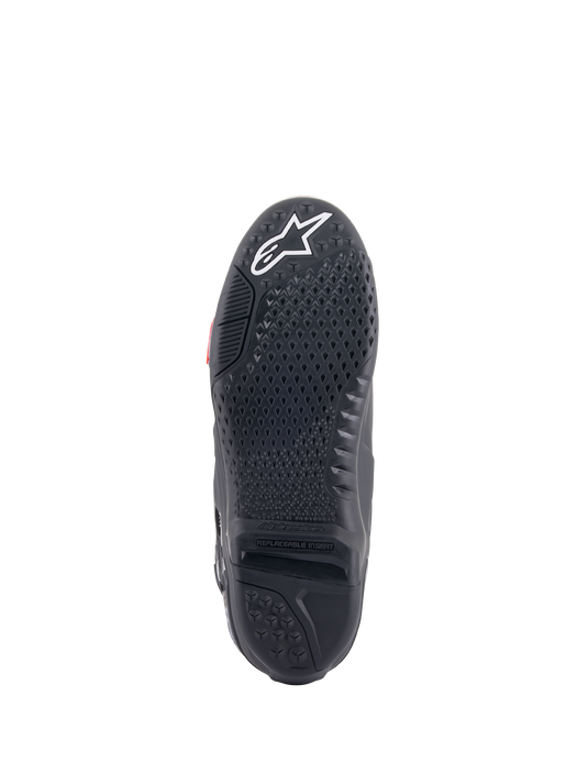 Alpinestars Tech 10 Boots - Black / Red Fluo