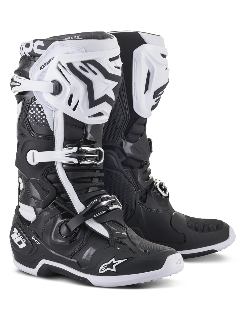 Load image into Gallery viewer, Alpinestars Tech 10 Boots - Black / White
