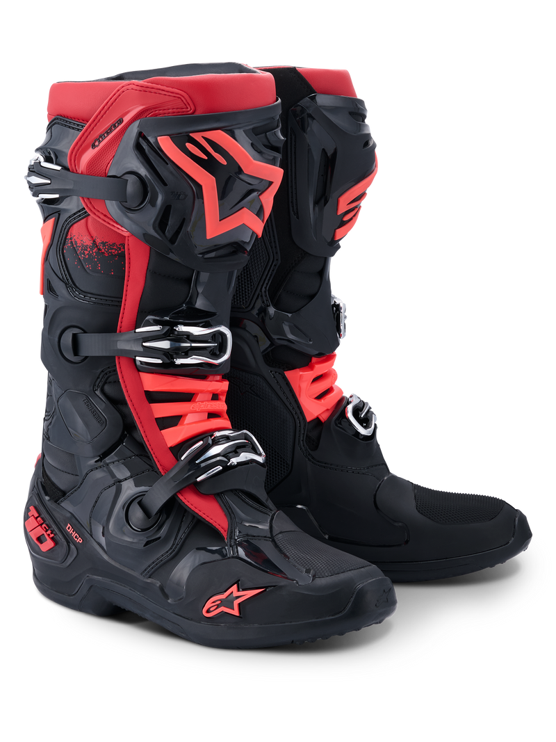 Load image into Gallery viewer, Alpinestars Tech 10 Boots - Black / Red

