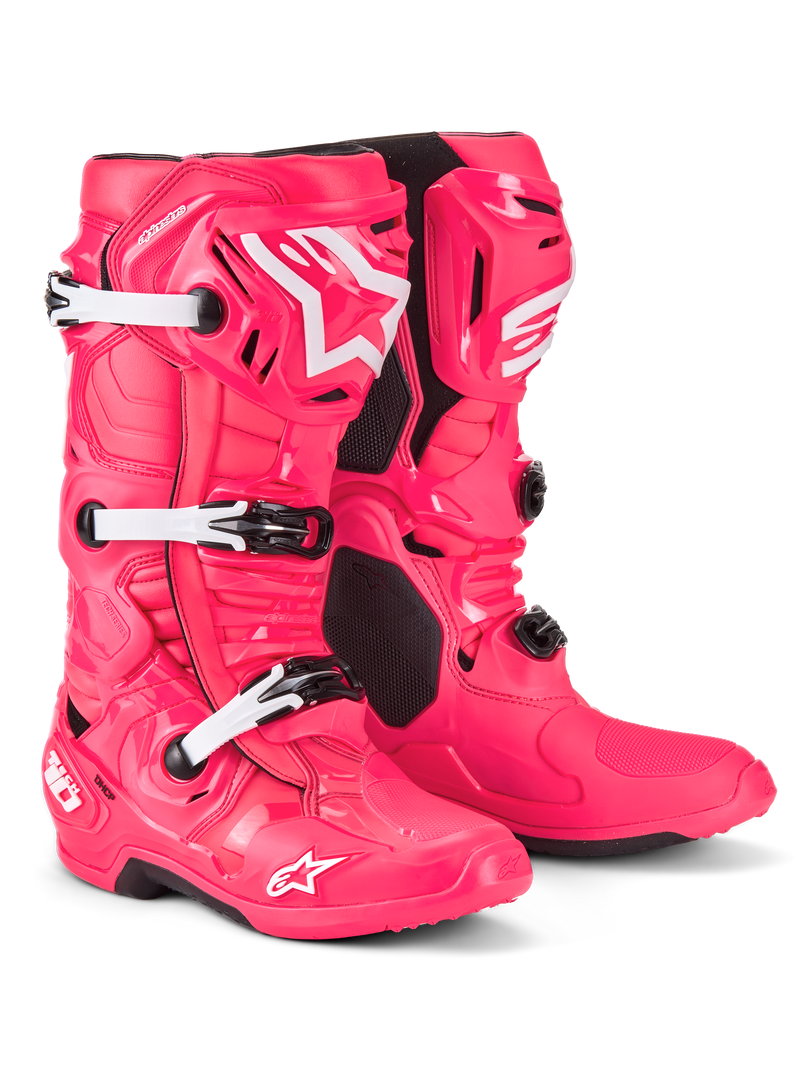 Load image into Gallery viewer, Alpinestars Tech 10 Boots - Diva Pink / White
