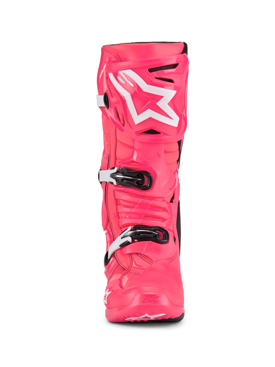 Alpinestars Tech 10 Boots - Diva Pink / White