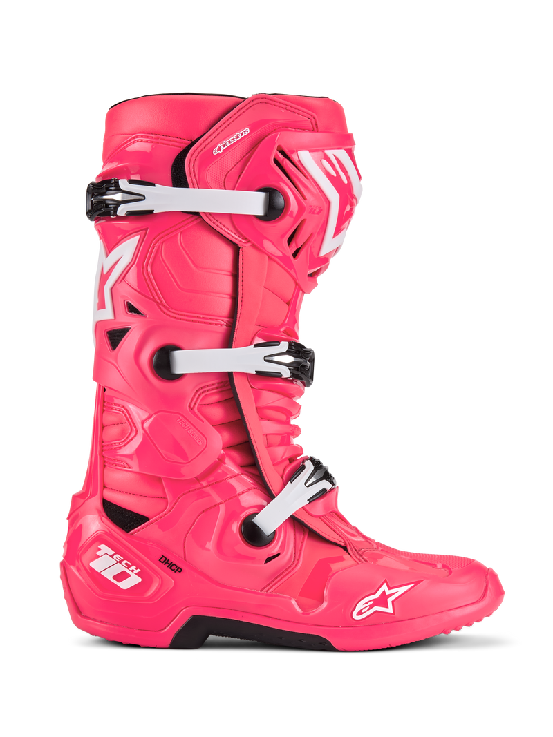 Load image into Gallery viewer, Alpinestars Tech 10 Boots - Diva Pink / White
