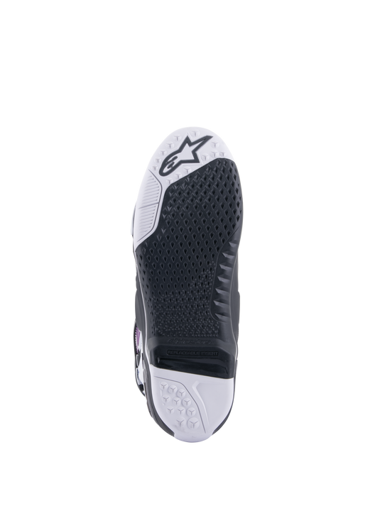 Alpinestars Tech 10 Supervented Boots - Black / Enamel Blue / Purple / White