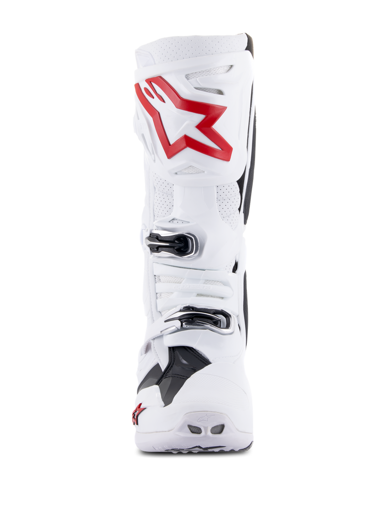 Load image into Gallery viewer, Alpinestars Tech 10 Supervented Boots - White / Bright Red

