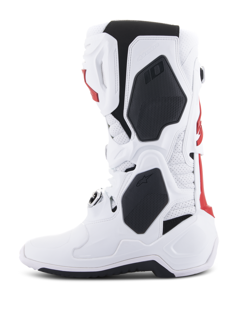 Load image into Gallery viewer, Alpinestars Tech 10 Supervented Boots - White / Bright Red
