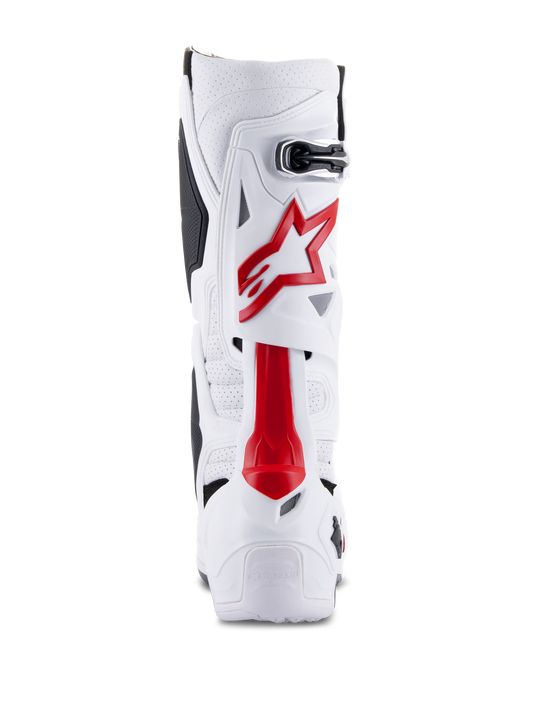Alpinestars Tech 10 Supervented Boots - White / Bright Red