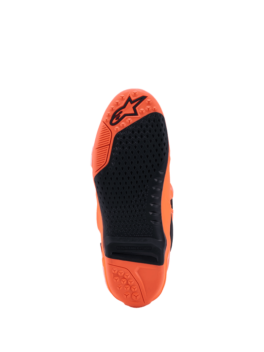 Alpinestars Tech 10 Supervented Boots - Orange Fluo / Black / White