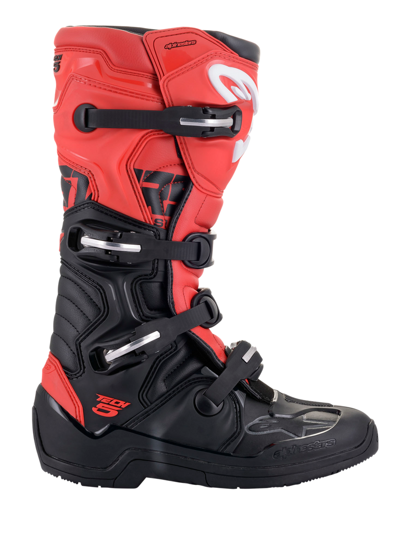 Load image into Gallery viewer, Alpinestars Tech 5 - Offroad Motocross Boots - Vamoose Gear Powersports Footwear 7 / Black / Red
