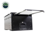 Cargo Box With Slide Out Drawer & Working Station Size - Black Powder Coat Universal - Vamoose Gear