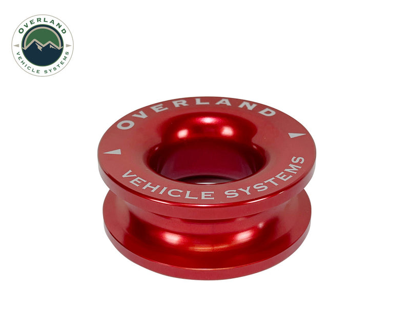 Load image into Gallery viewer, Recovery Ring 2.5&quot; 10,000 lb. Red With Storage Bag - Vamoose Gear
