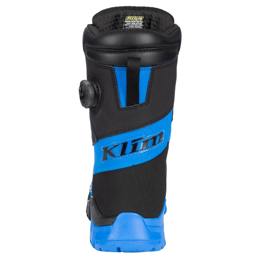 Klim Adrenaline Pro S GTX BOA Boot Electric Blue Lemonade - Black