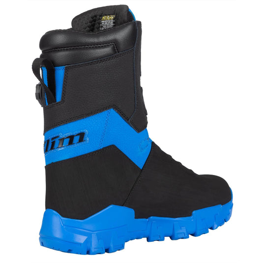 Klim Adrenaline Pro S GTX BOA Boot Electric Blue Lemonade - Black