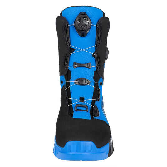 Klim Adrenaline Pro S GTX BOA Boot Electric Blue Lemonade - Black