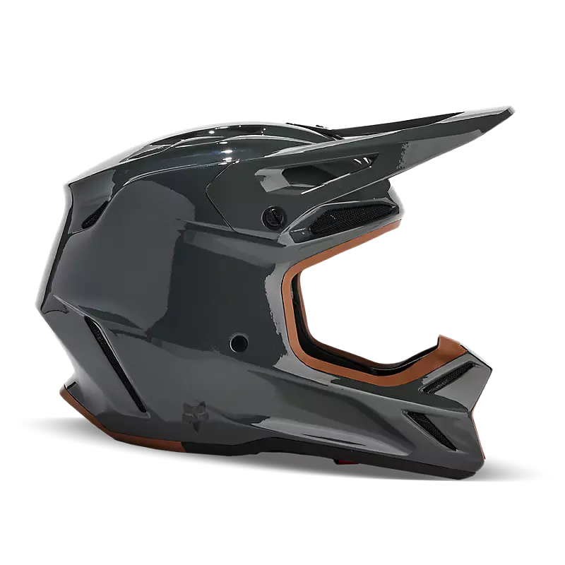 Load image into Gallery viewer, Fox: V3 RS Carbon Solid Helmet
