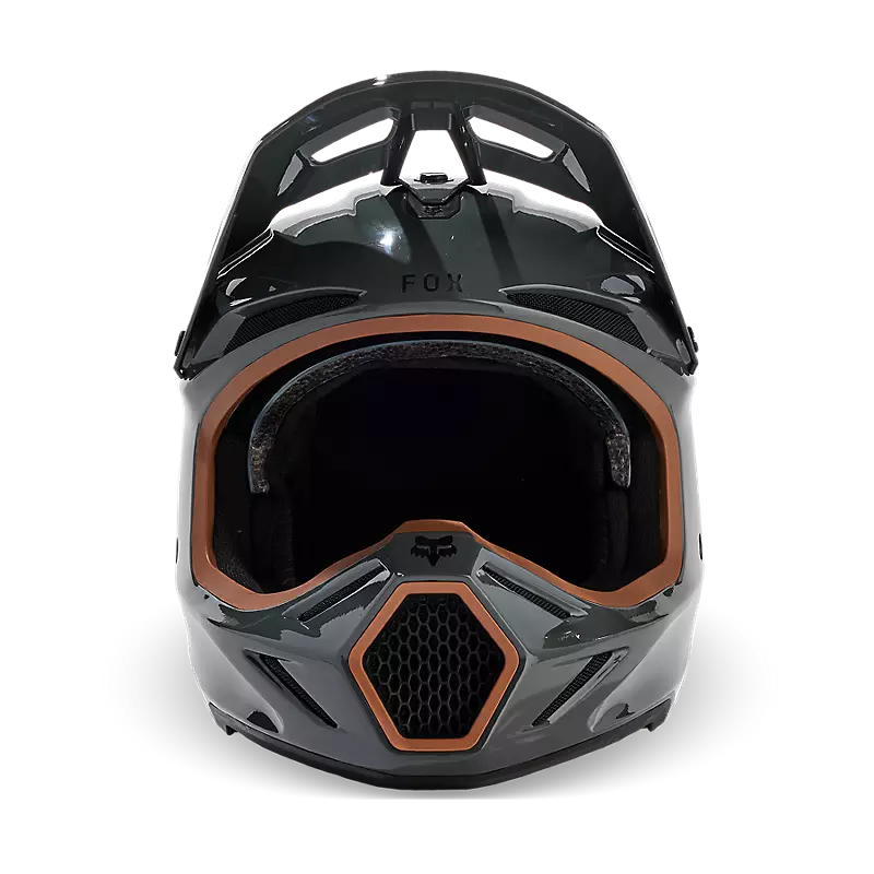 Load image into Gallery viewer, Fox: V3 RS Carbon Solid Helmet
