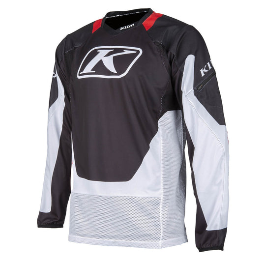 Klim Dakar Jersey: Synth Black - Redrock