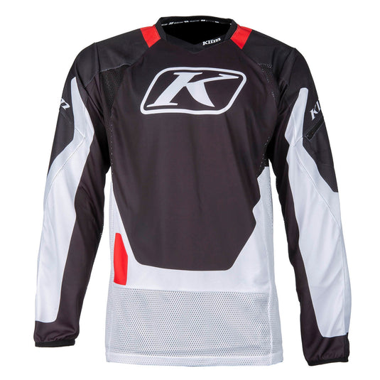 Klim Dakar Jersey: Synth Black - Redrock
