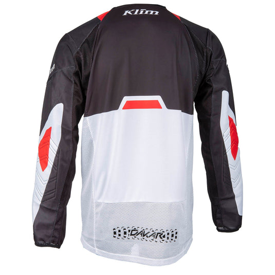 Klim Dakar Jersey: Synth Black - Redrock