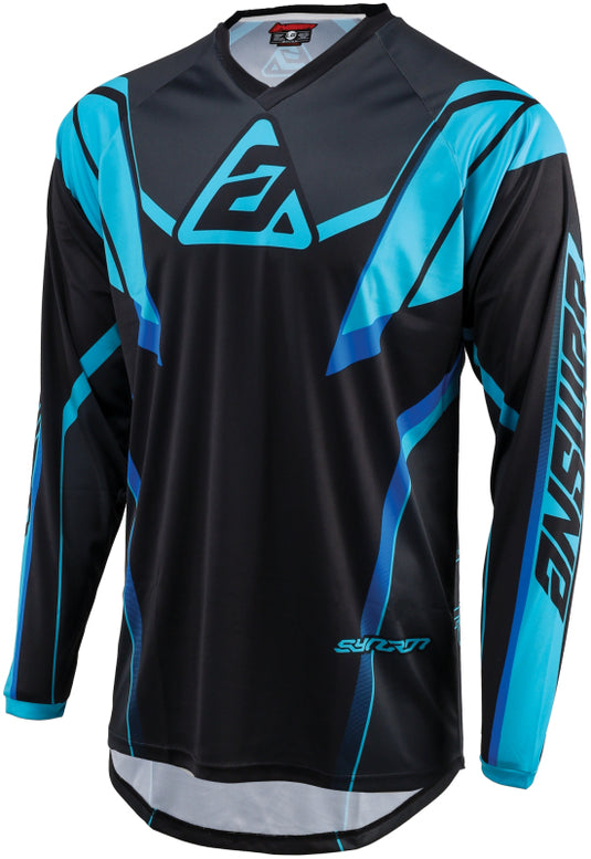 Answer 25 Syncron Envenom Jersey Blue/Black - Medium - Vamoose Gear Powersports Jerseys Default Title
