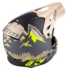 Klim: F3 Carbon Helmet DNA Montana Tan - Hi-Vis