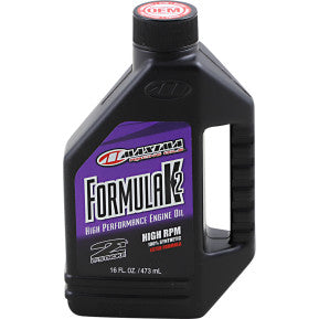 Maxima Racing Oil: Formula K2 High RPM Synthetic 2T Engine Oil