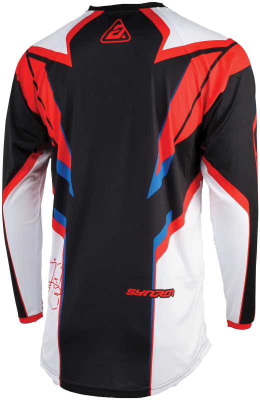 Answer 25 Syncron Envenom Jersey Red/White/Blue - Medium - Vamoose Gear Powersports Jerseys Default Title
