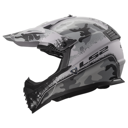 LS2 Youth Gate Helmet: Carbine