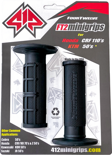 Four Twelve: Pee Wee/Pit Bike Mini Grips