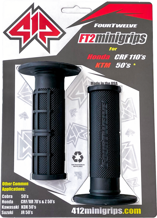 Four Twelve: Pee Wee/Pit Bike Mini Grips