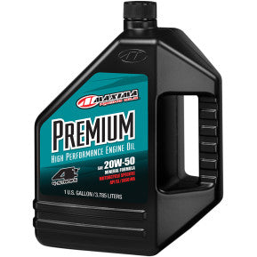 Maxima High Performance Mineral 4T Engine Oil - 20W50 - 1 US Gal