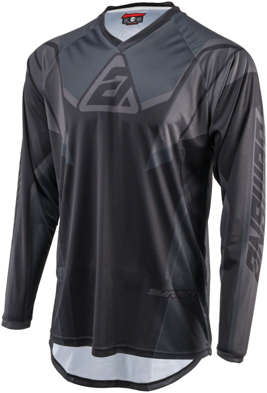 Answer 25 Syncron Envenom Jersey Black/Grey - Medium - Vamoose Gear Powersports Jerseys Default Title