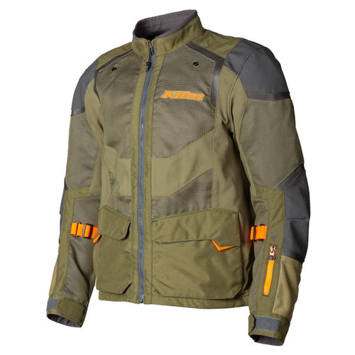 Klim Baja S4 Jacket - Sage / Strike Orange