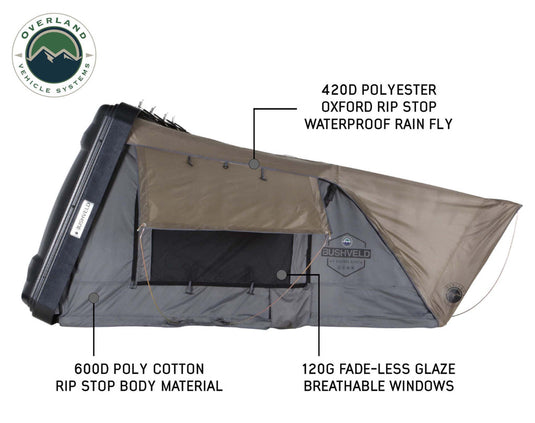 Bushveld Hard Shell Roof Top Tent - Vamoose Gear