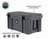 D.B.S. - Dark Grey 169 QT Dry Box with Wheels, Drain, and Bottle Opener - Vamoose Gear