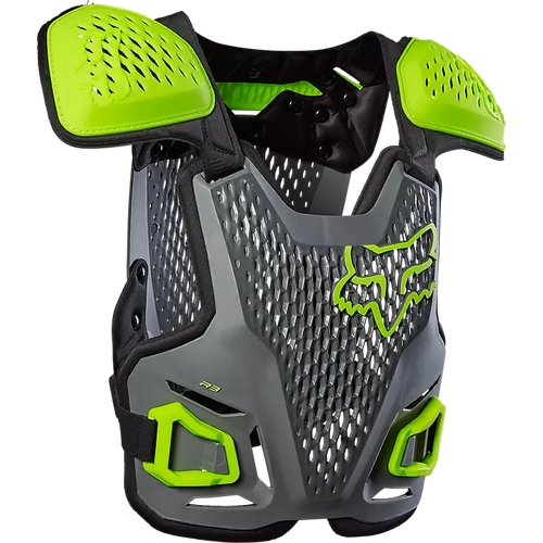 Fox Youth R3 Chest Guard - Vamoose Gear Rider Accessories Dark Shadow