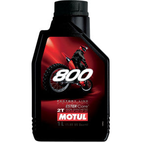 Load image into Gallery viewer, Motul 800 Factory Line Synthetic 2T Engine Oil
