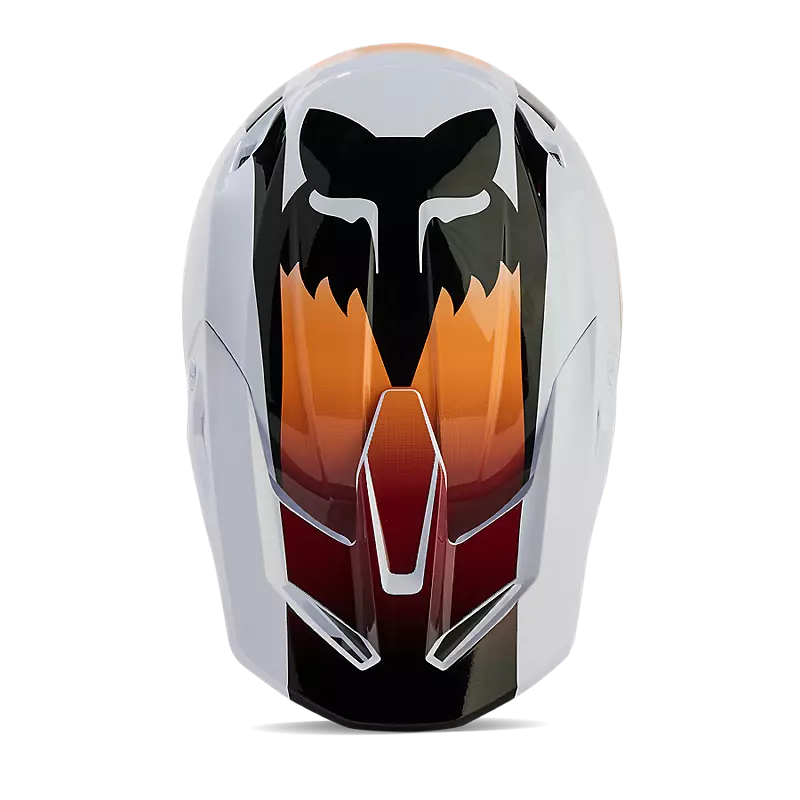 Load image into Gallery viewer, Fox V1 Flora Helmet White/Black
