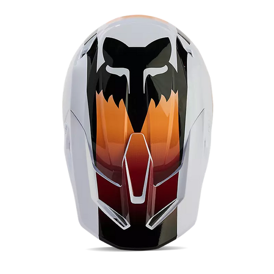 Fox V1 Flora Helmet White/Black