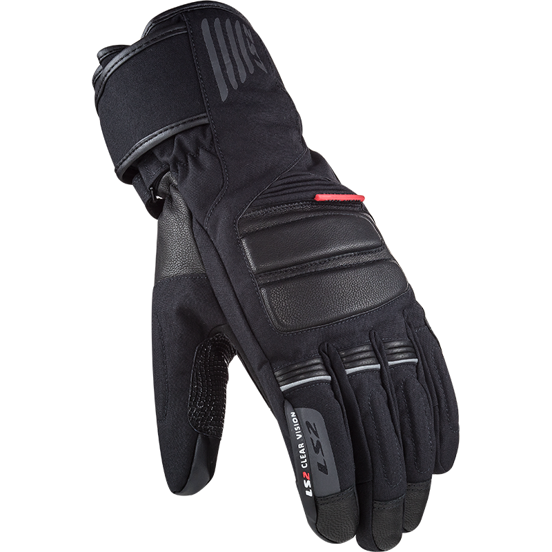 Load image into Gallery viewer, LS2 Frost Men&#39;s Touring Glove - Black
